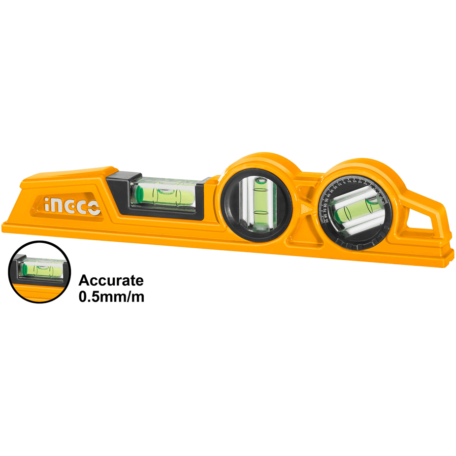 Ingco HBSL08030 Mason's Level Bar 24.5cm - KHM Megatools Corp. Ingco HBSL08030 Mason's Level Bar 24.5cm - KHM Megatools Corp.
